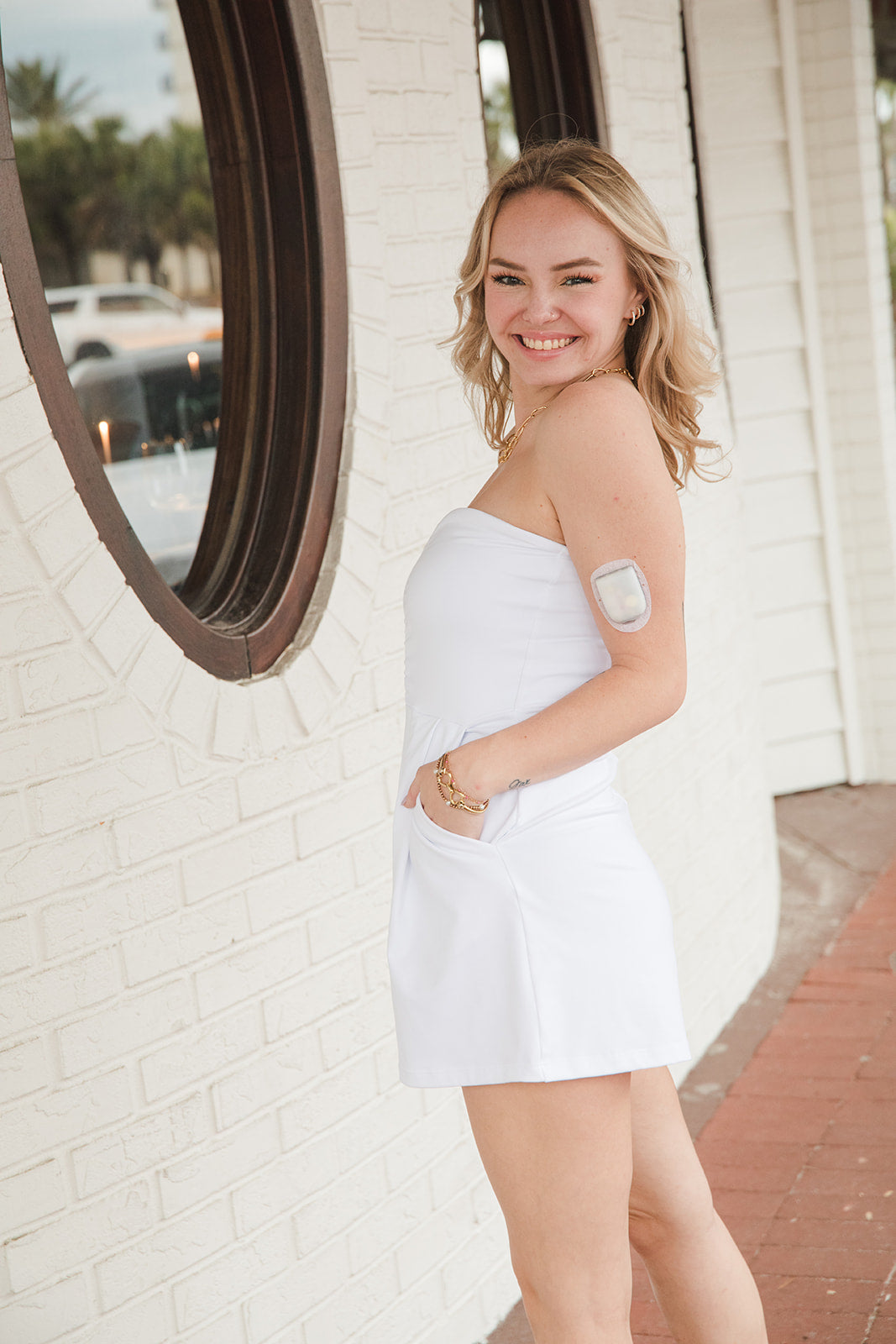 Sweetheart Tube Romper