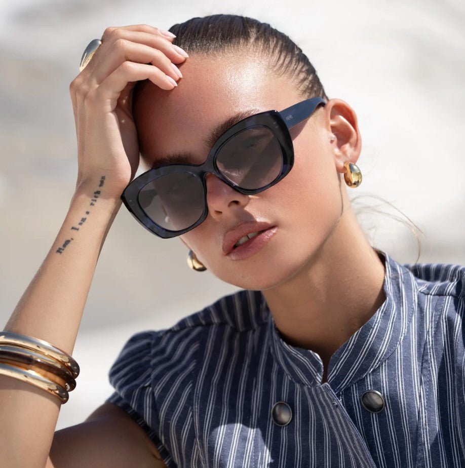 Jane Sunglasses - Blue Tortoise - Jaffi&
