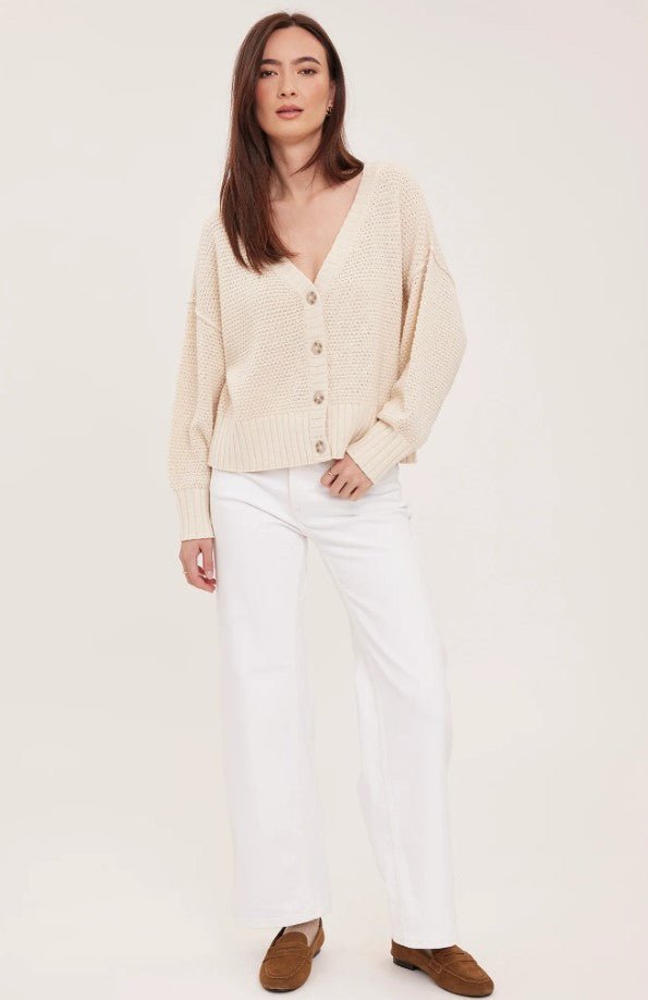 Jennalee Cardigan - Cream - Jaffi&