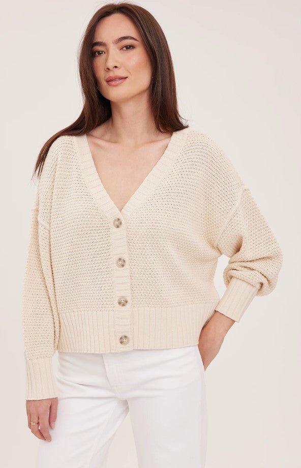 Jennalee Cardigan - Cream - Jaffi&