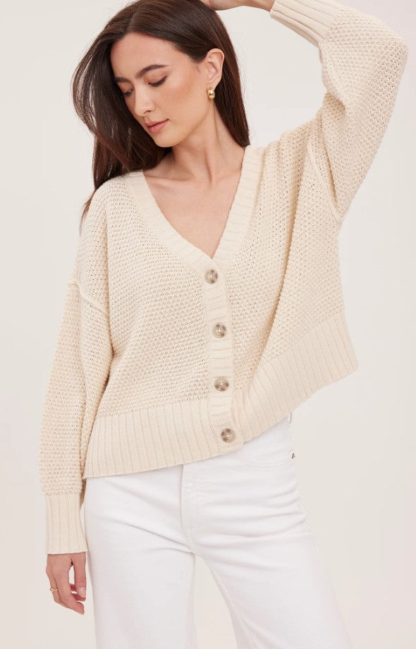 Jennalee Cardigan - Cream