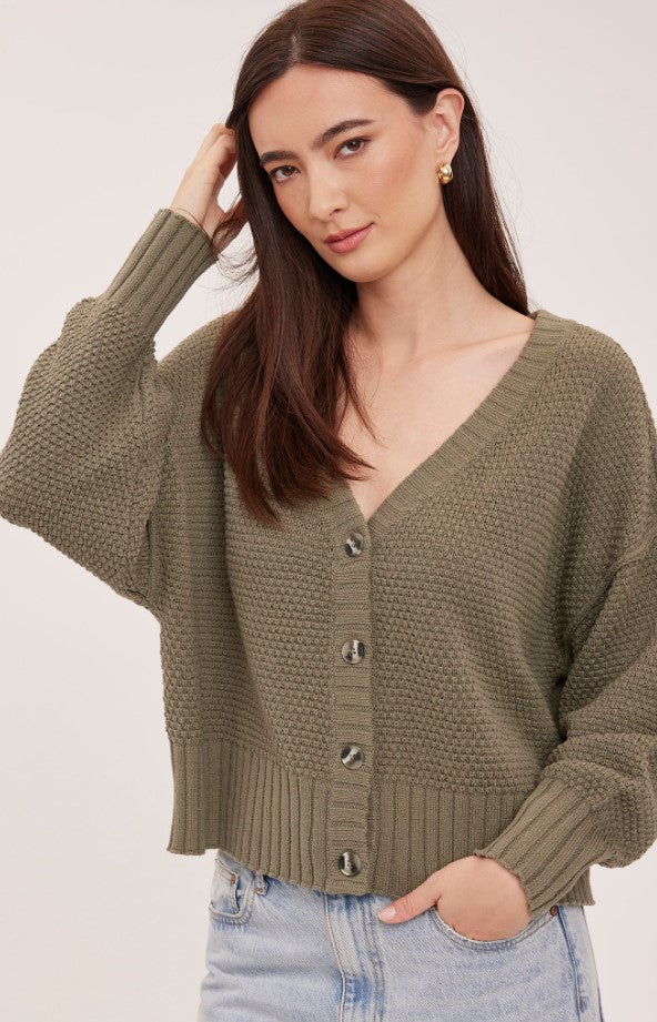Jennalee Cardigan - Sage
