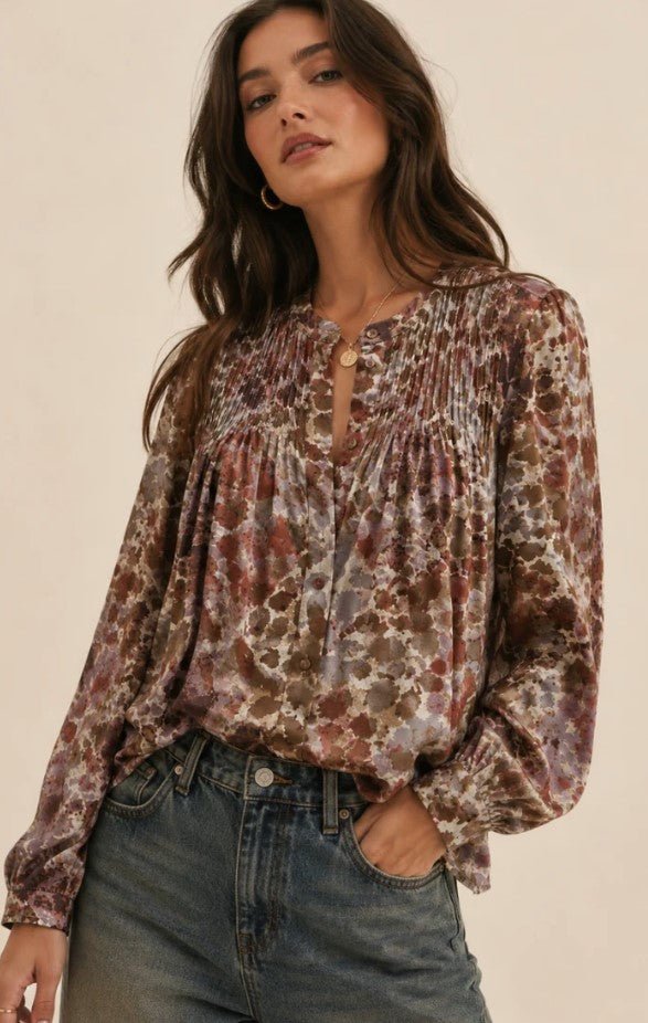 Jill Blouse - Dusty Safari - Jaffi&