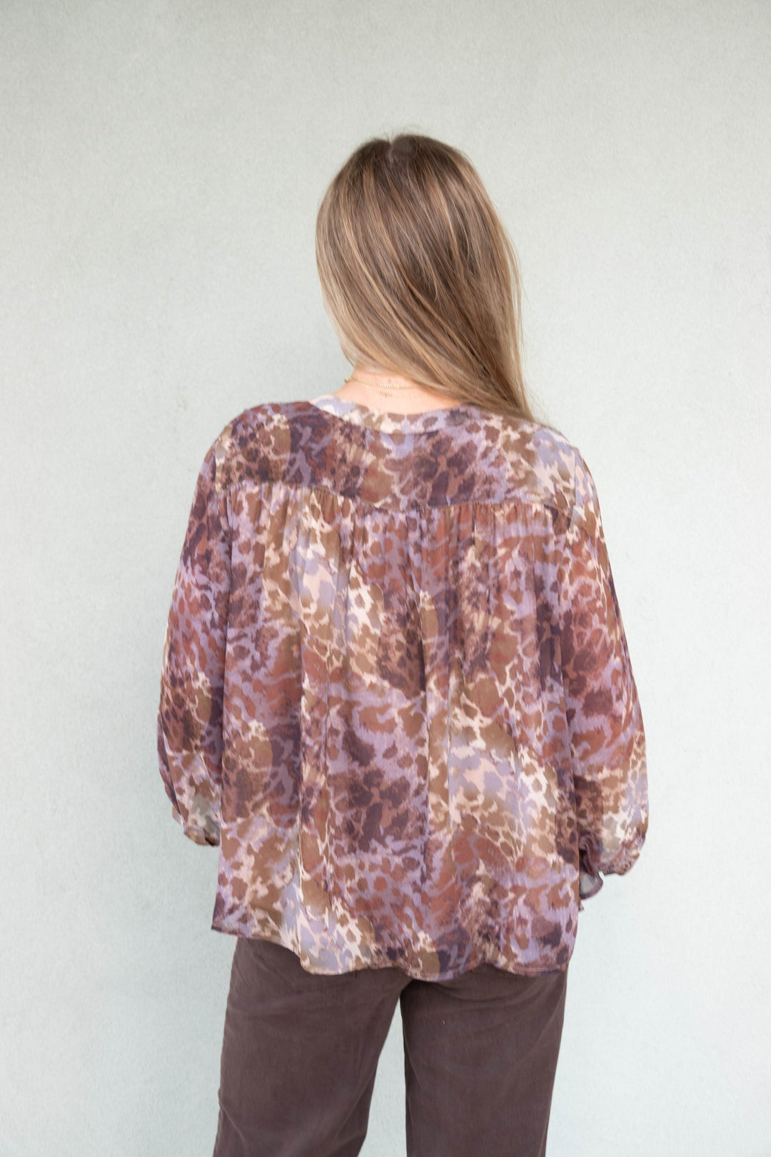 Jill Blouse - Dusty Safari - Jaffi&