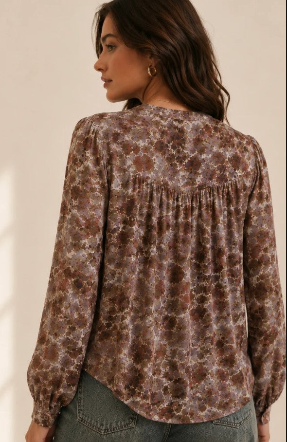 Jill Blouse - Dusty Safari