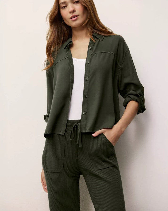Joanna Blouse - Green Spruce