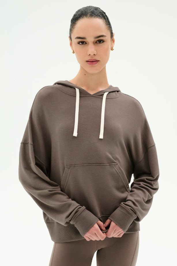 Joey Long Sleeve Hoodie - Lentil - Jaffi&