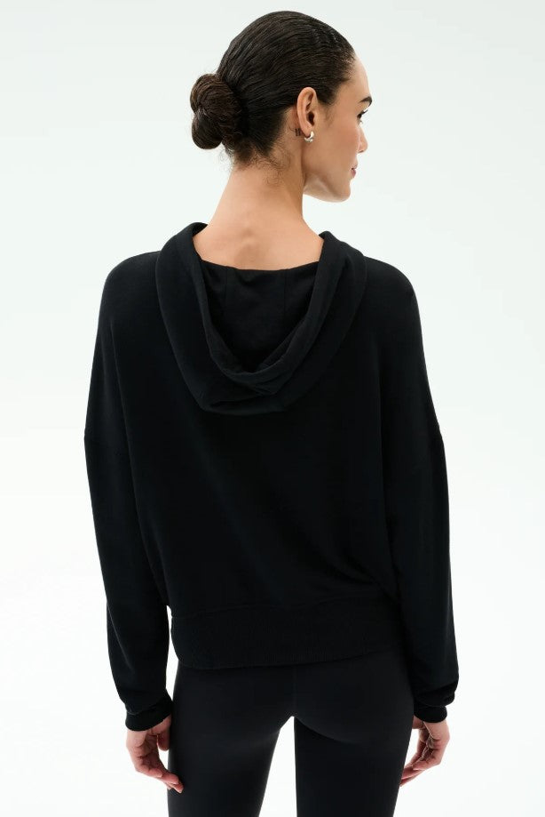 Joey Long Sleeve Hoodie - Black