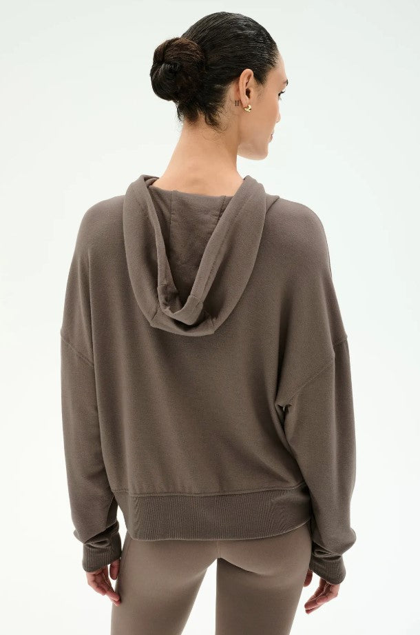 Joey Long Sleeve Hoodie - Lentil