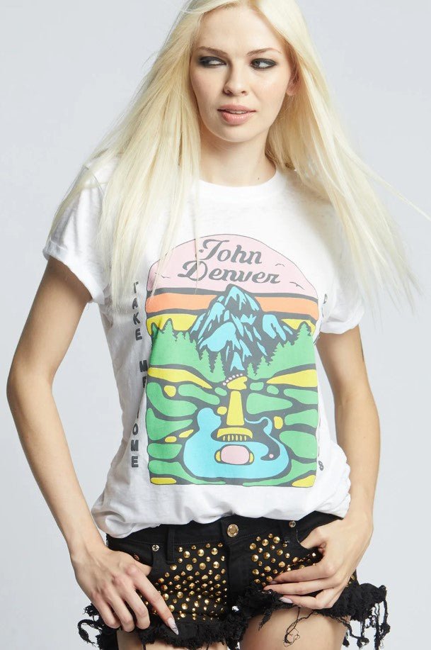 John Denver Tee - White - Jaffi's