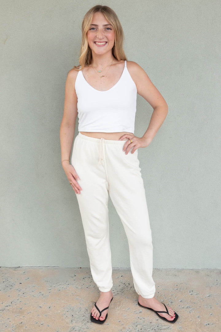 Johnny Jogger - Bright Ivory - Jaffi&