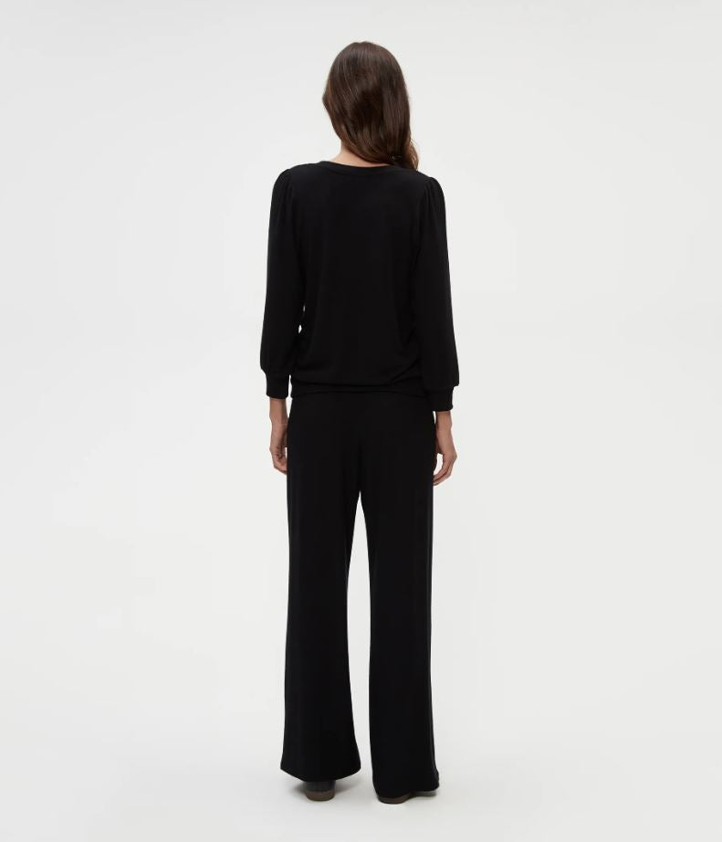 Jones Wide Leg Pant - Black