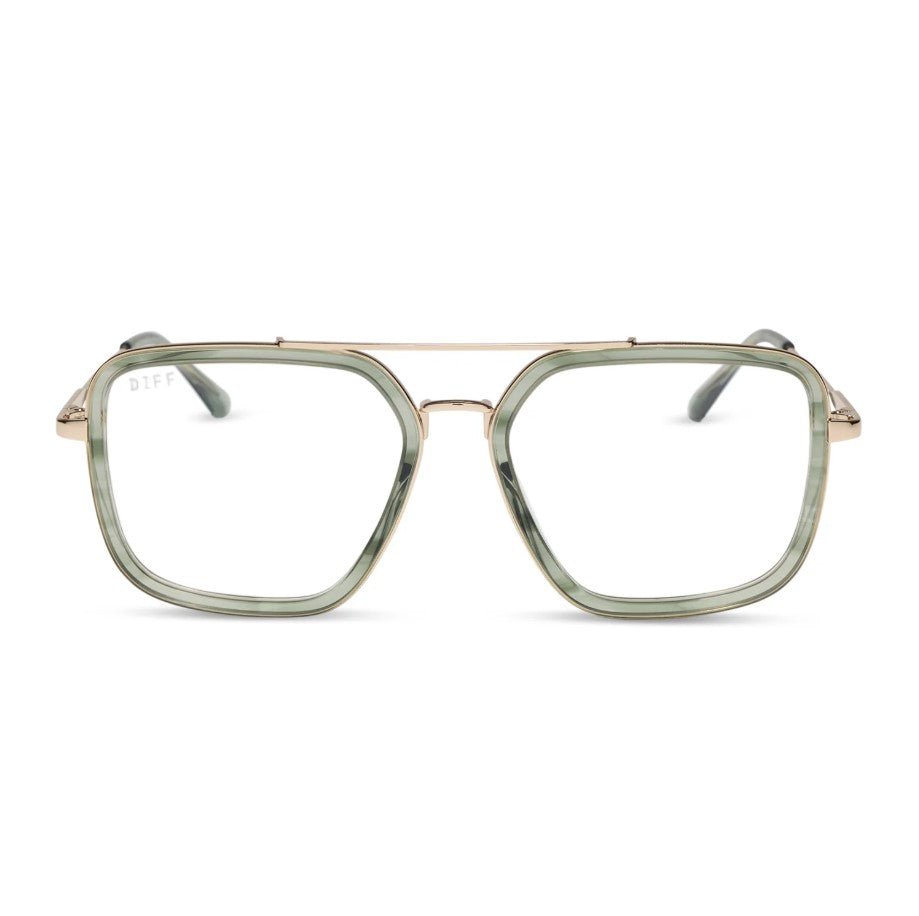 Jordan Blue Light Glasses - Cool Matcha - Jaffi's