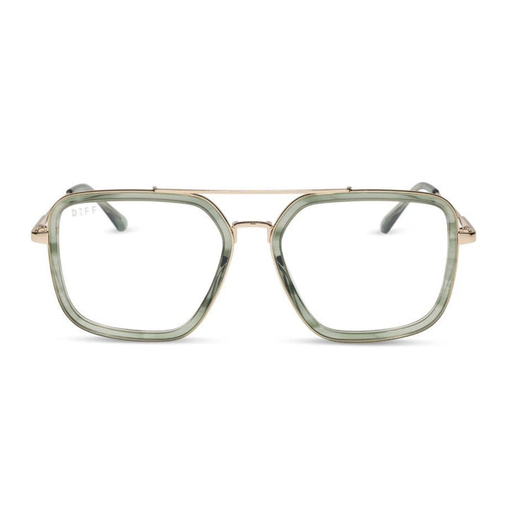 Jordan Blue Light Glasses - Cool Matcha - Jaffi's