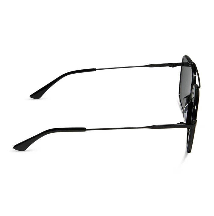 Jordan Sunglasses - Black + Grey Polarized - Jaffi&