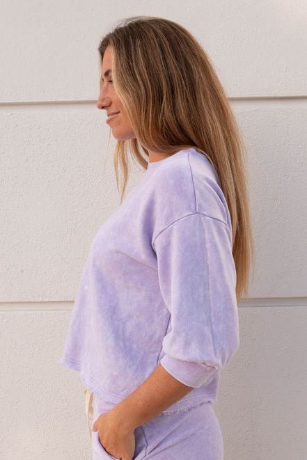 Julia Elbow Puff Sleeve Pullover - Whimsy - Jaffi's