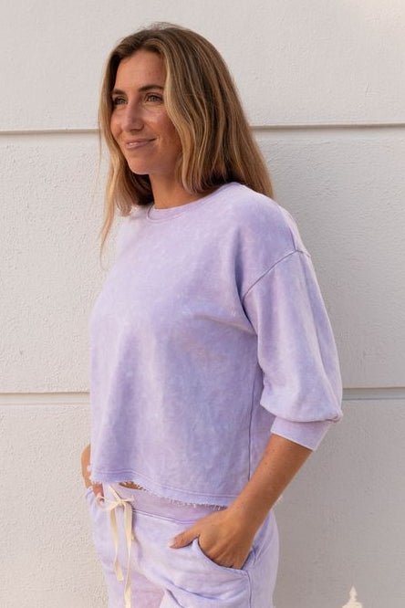 Julia Elbow Puff Sleeve Pullover - Whimsy - Jaffi's