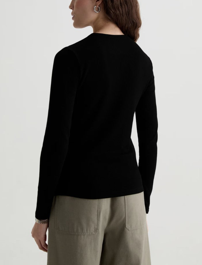 Julia Long Sleeve - Super Black