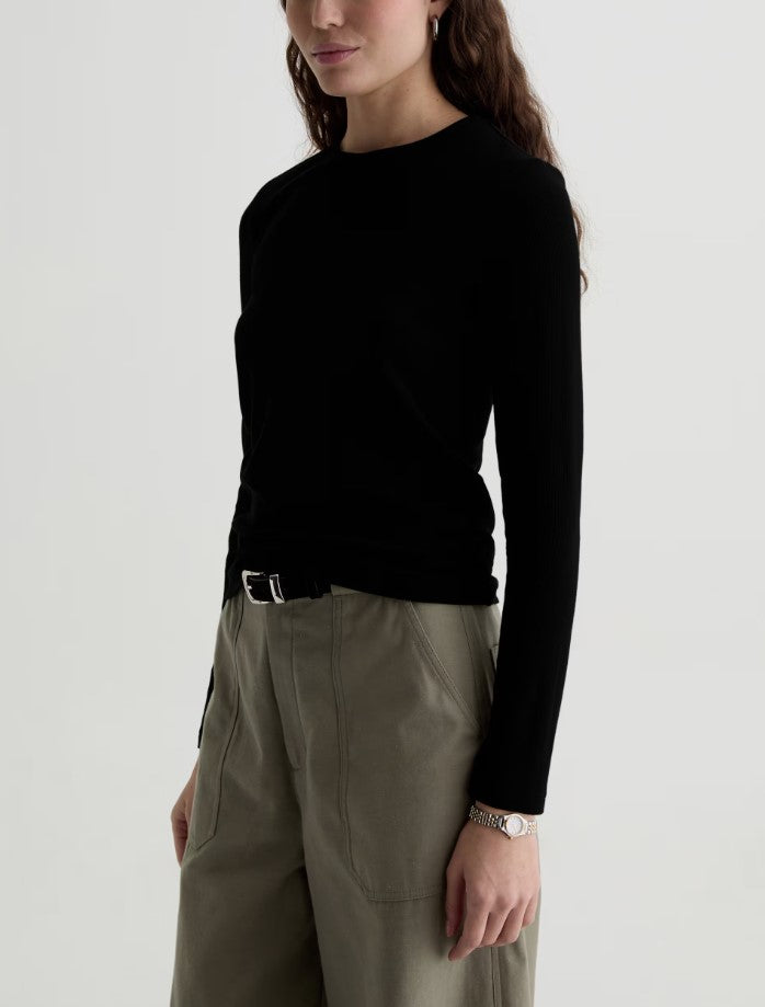 Julia Long Sleeve - Super Black