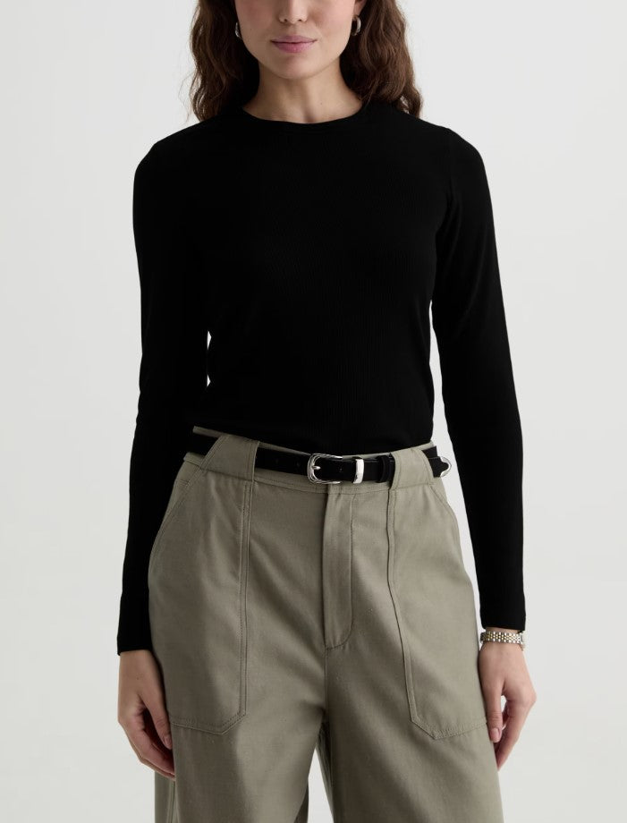 Julia Long Sleeve - Super Black