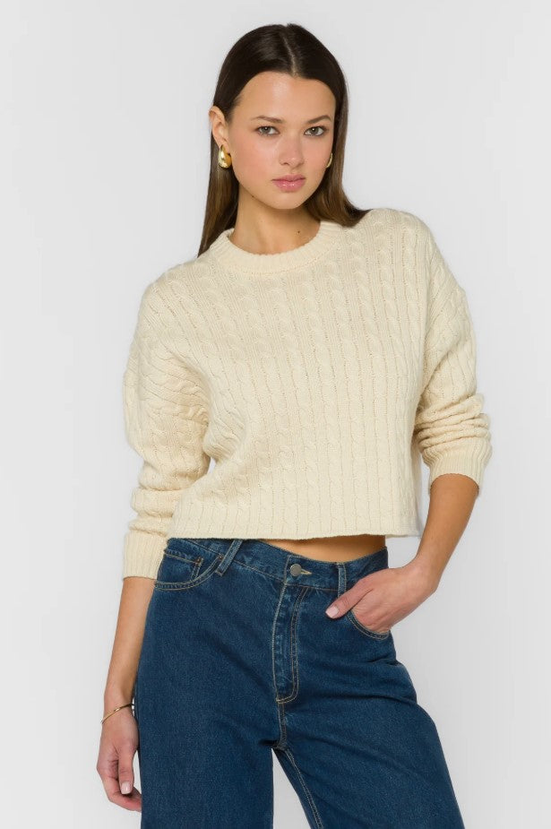 Kalliope Sweater - Fiber Glass