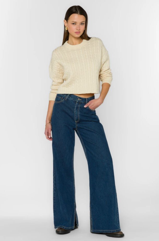 Kalliope Sweater - Fiber Glass - Jaffi's