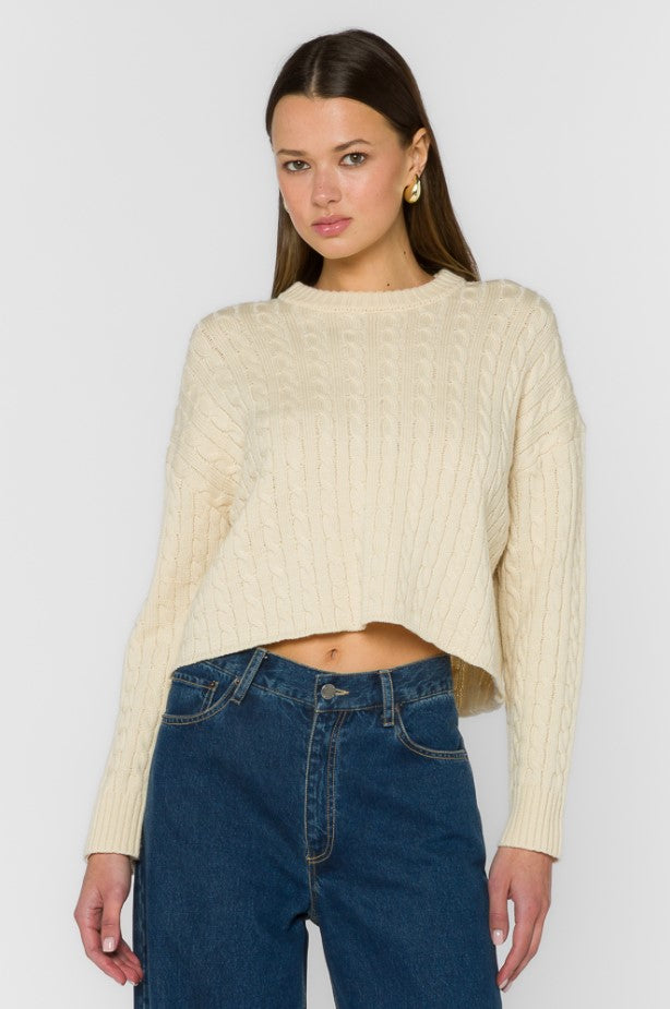 Kalliope Sweater - Fiber Glass