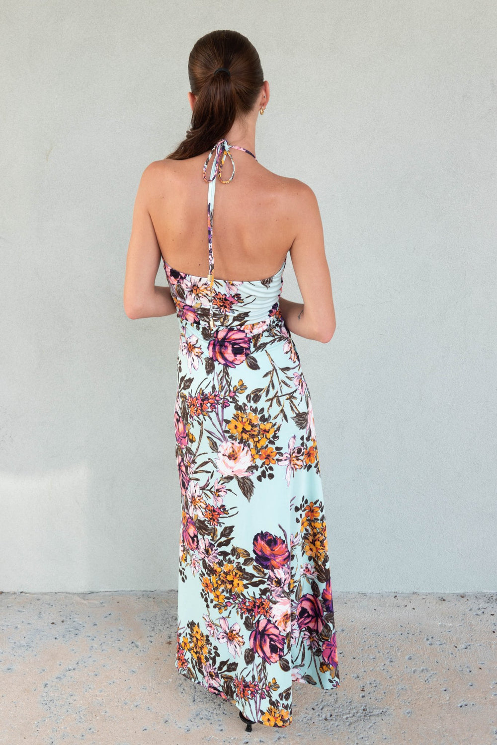 Keyhole Maxi Dress - Mina - Jaffi's
