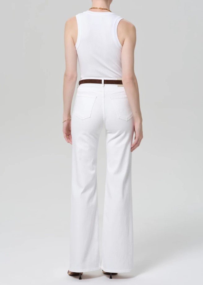 Kimberly Patch Pocket Flare - Soft White - Jaffi's