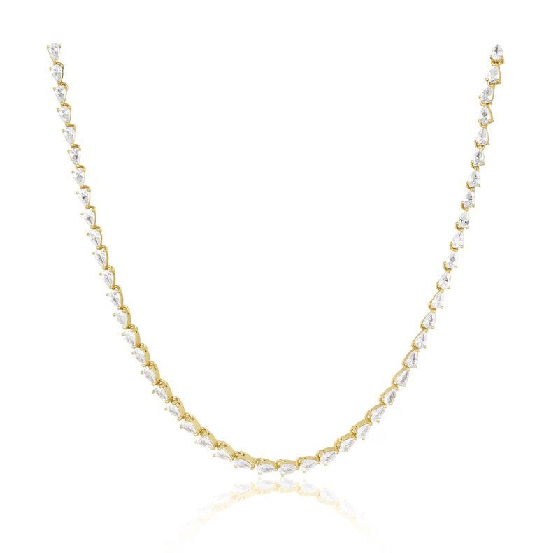 Kira Tennis Necklace - Jaffi's
