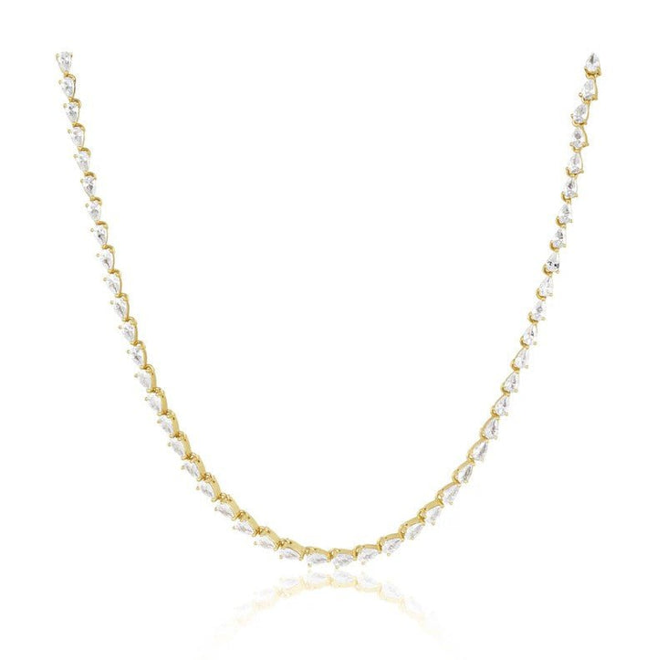 Kira Tennis Necklace - Jaffi's