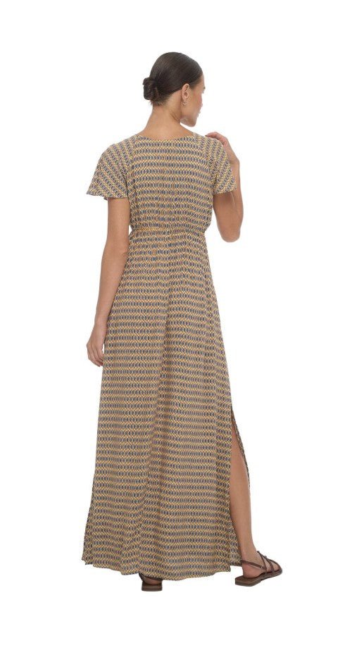 Lailani Maxi Dress - Kiva Blue - Jaffi's