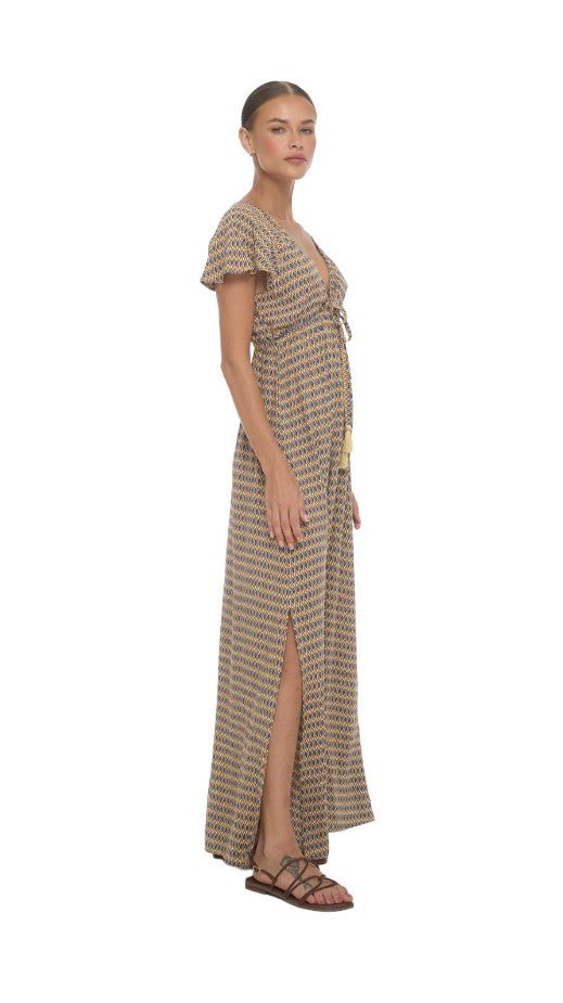 Lailani Maxi Dress - Kiva Blue - Jaffi's
