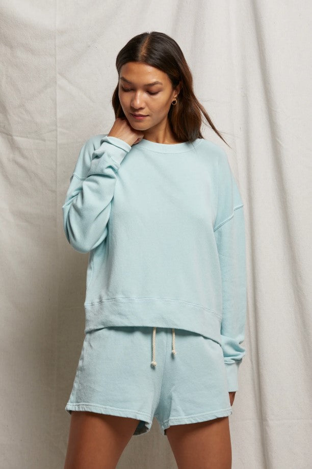 Tyler Pullover Sweatshirt - Iced Aqua