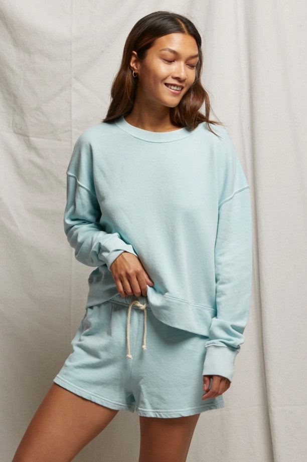 Tyler Pullover Sweatshirt - Iced Aqua