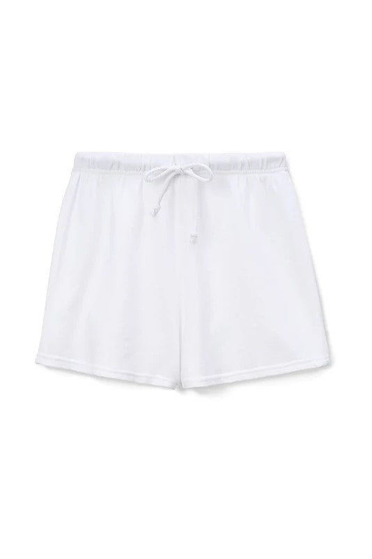 Layla Sweat Shorts - White