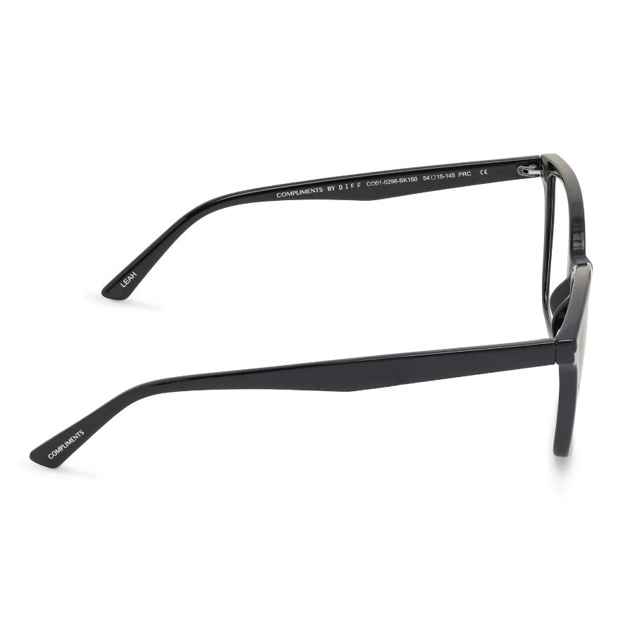 Leah Blue Light Readers - Black - Jaffi's