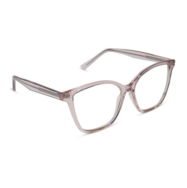 Leah Blue Light Readers - Light Pink Crystal