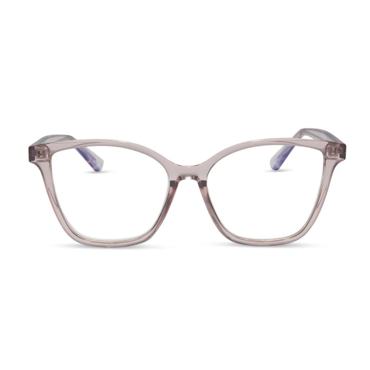 Leah Blue Light Readers - Light Pink Crystal