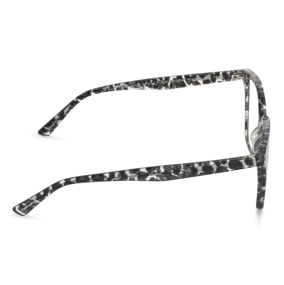 Leah Blue Light Readers - Clear Leopard