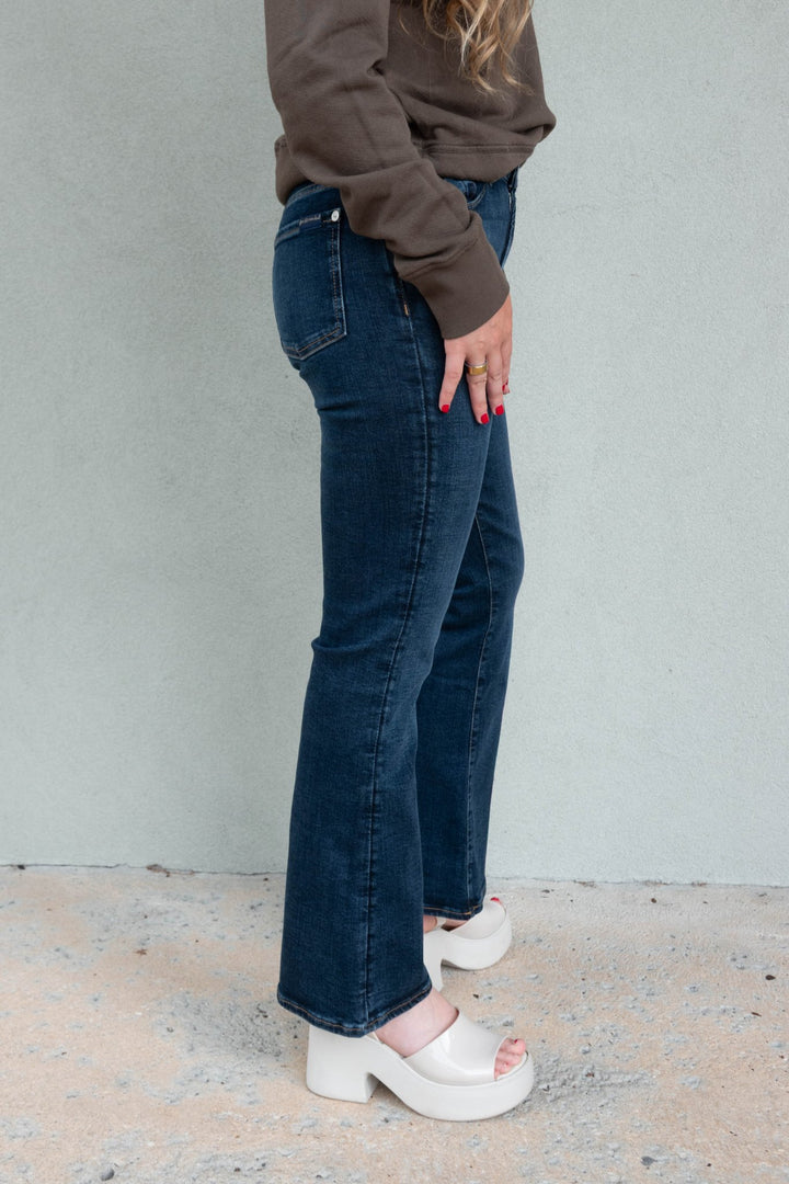 Leggy Bootcut Petite - Midnight Fade - Jaffi&