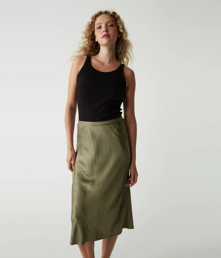 Olive Leila Bias Cut Skirt