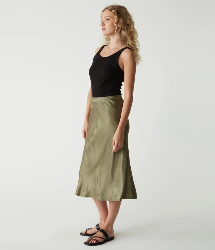 Olive Leila Bias Cut Skirt