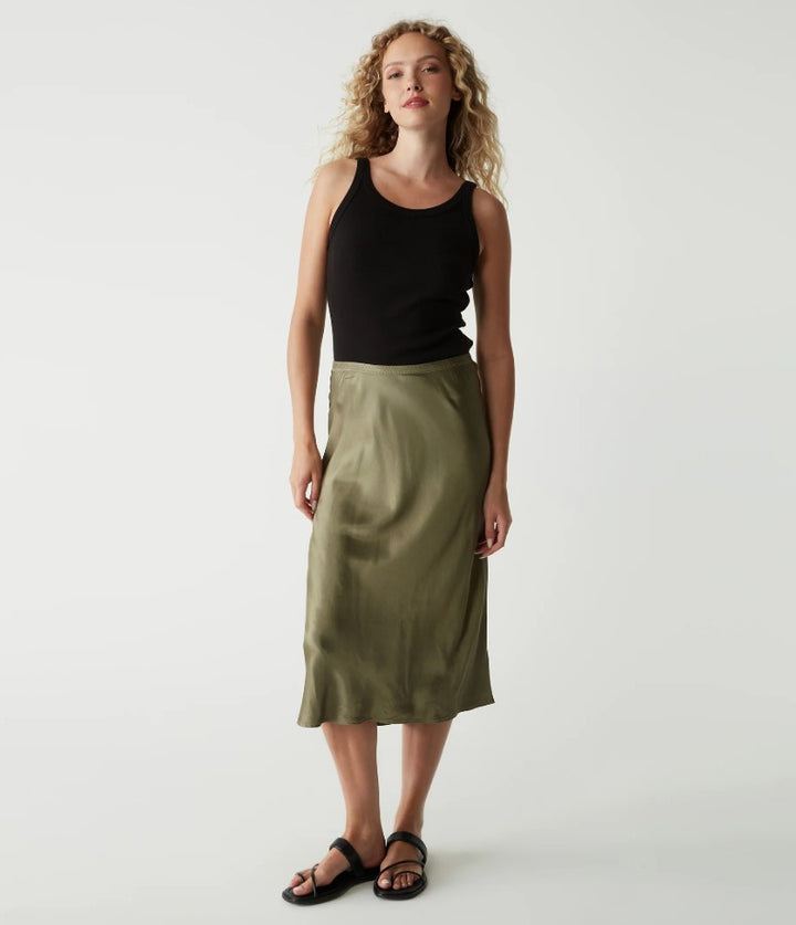 Olive Leila Bias Cut Skirt