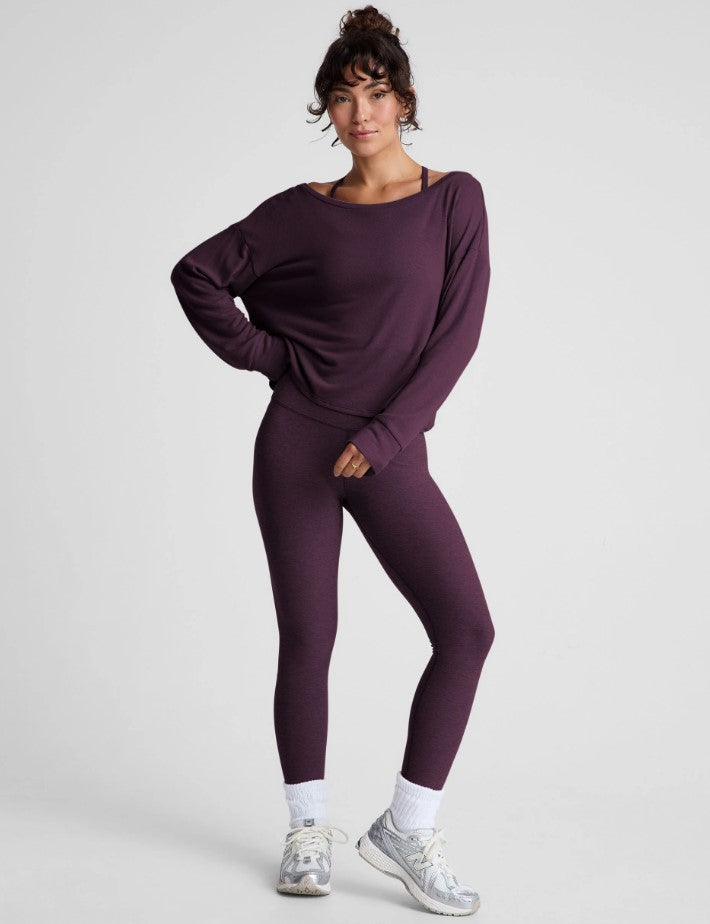 Let Loose Pullover - Eggplant