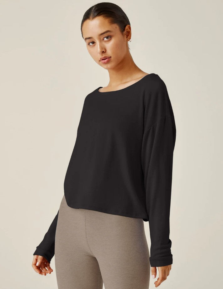 Let Loose Pullover - Black