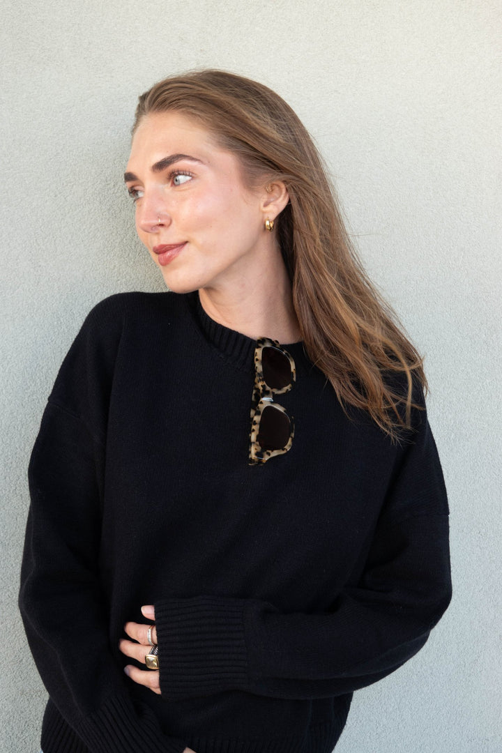 Lexi Pullover - Black - Jaffi&