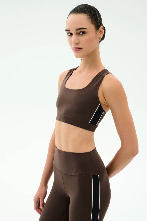 Lexi Rigor Bra - Dark Chocolate/Black - Jaffi's