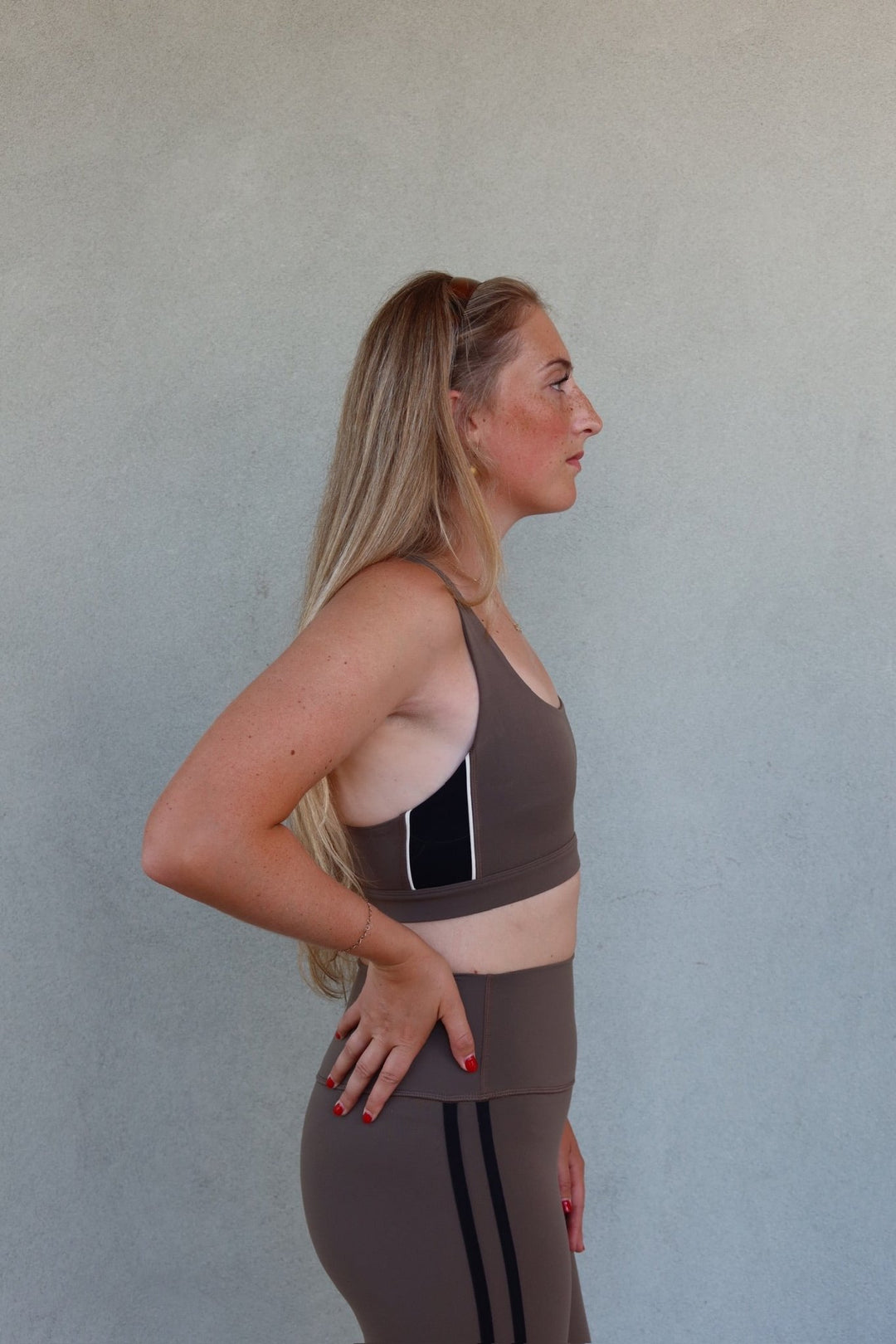 Lexi Rigor Bra - Lentil/Black - Jaffi&