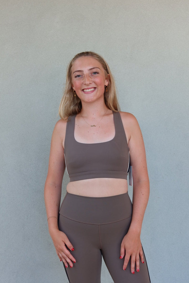 Lexi Rigor Bra - Lentil/Black - Jaffi&